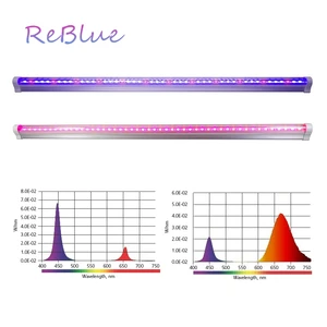 Фитолампа ReBlue, светодиодная лампа полного спектра для выращивания растений, 12 Вт, 24 Вт