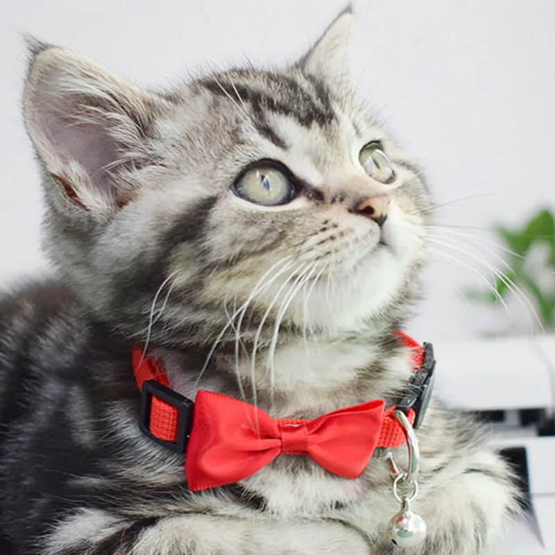 Галстук бабочка для питомца 9 цветов милый галстук-бабочка в виде колокольчика