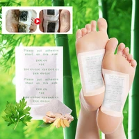 50pcs detoxify toxins foot patches with adhersive sticker foot pads sleep slimming skin foot pads for legs pedicure foot care