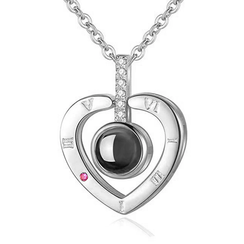 Женское Ожерелье Цепочка до ключицы подарки Выгравированные буквы проективный