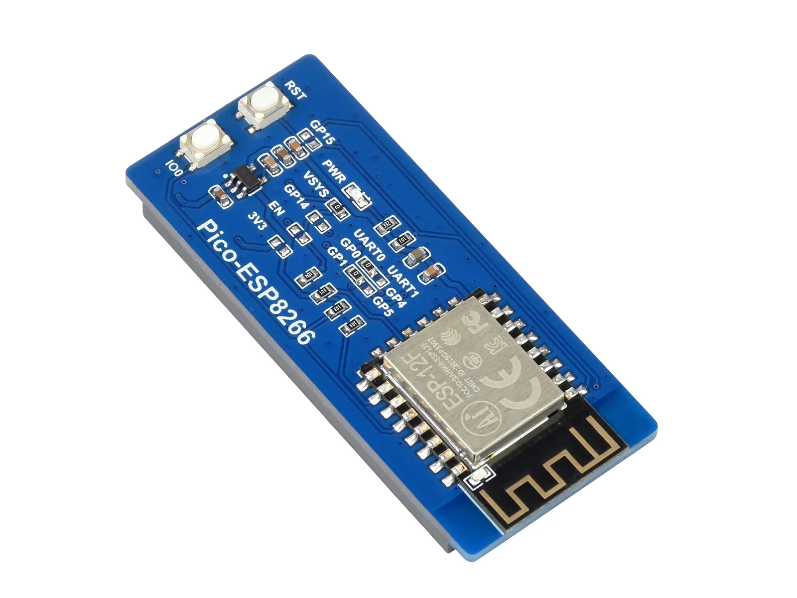 Модуль Wi-Fi Waveshare ESP8266 для Raspberry Pi Pico модуль расширения на основе поддерживает