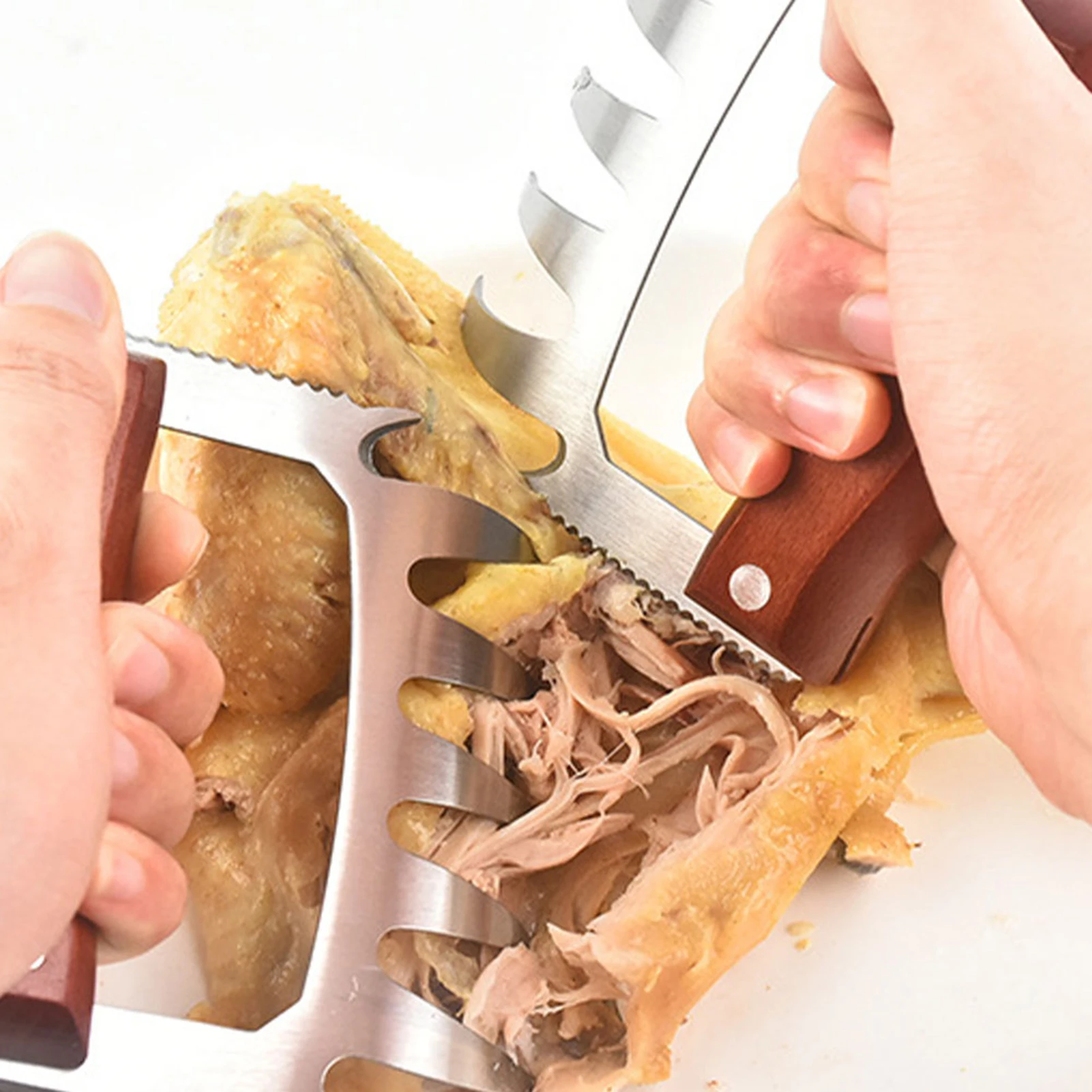 

2PC Meat Separator Tear meat splitter Bear claw shape barbecue kitchen fork Meat tenderizer tools food Grilled fish reliable