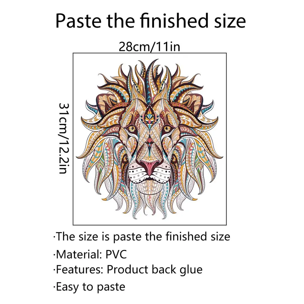 

Colorful Unique Shaped Animal Puzzle Sticker DIY Sticker Puzzle Creative Handmade Bedroom Study Decoration Sticker