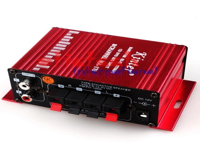 Автомобильный усилитель мощности Kinter 80 шт. 12 В 2 канала MA 170 передача Hi Fi