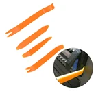 4 шт., инструменты для снятия панели дверей автомобиля, аудио, видео, приборной панели, набор для демонтажа, монтажный инструмент, пластик