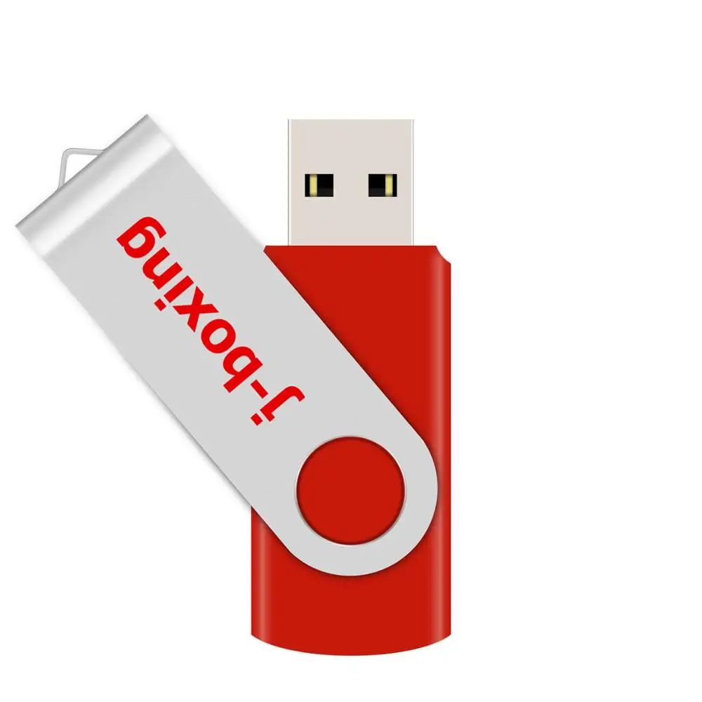 USB флеш накопитель J boxing объемом 128 ГБ складной металлический большой емкости для