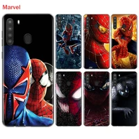 silicone cover cool spider man for samsung galaxy a01 a11 a12 a22 a21s a31 a41 a42 a51 a71 a32 a52 a72 phone case