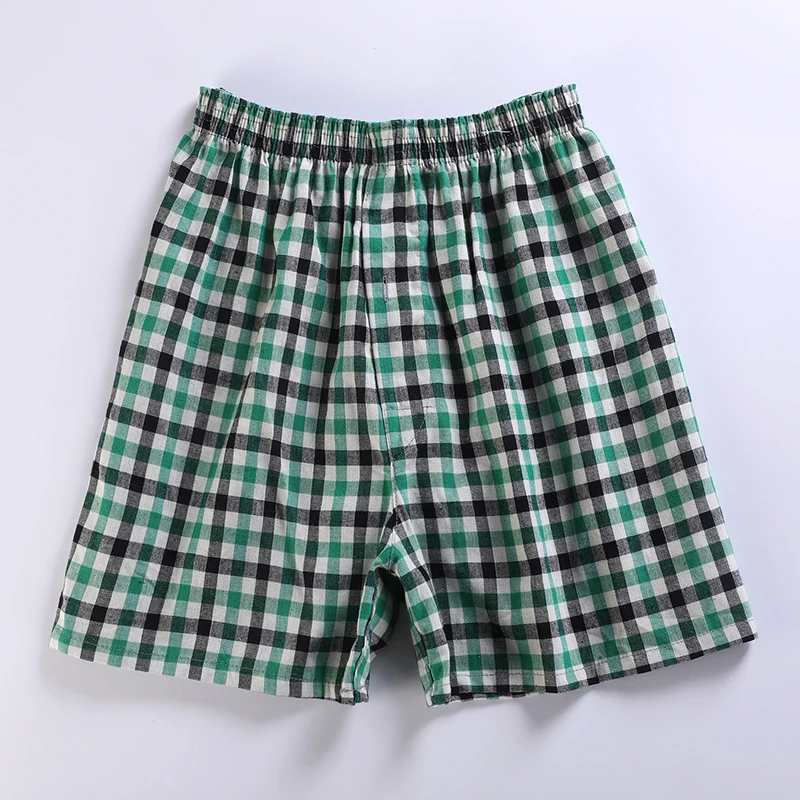 Высококачественные Брендовые мужские шорты боксеры 4 упаковки тканые хлопковые