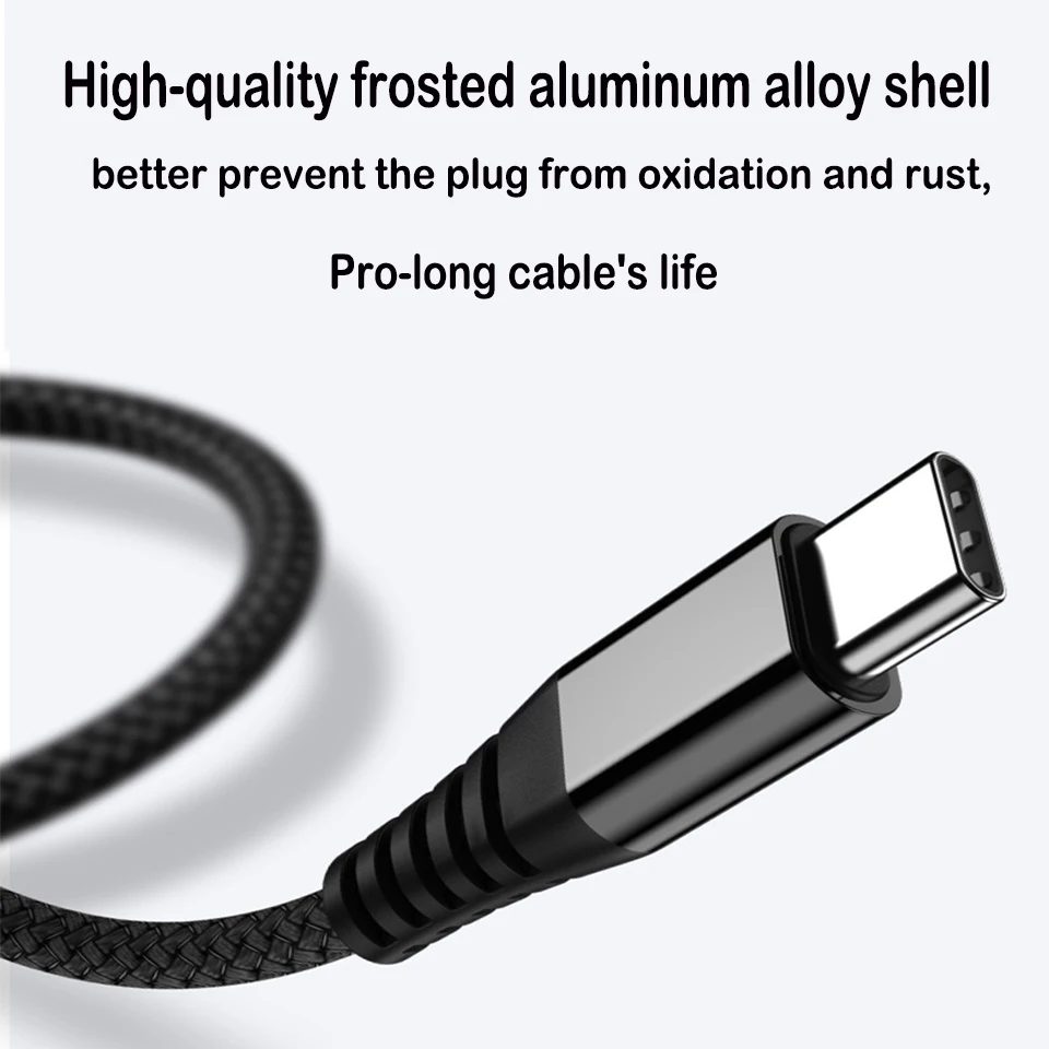 Кабель usb type C для Macbook Pro USBC PD 60 Вт шнур быстрой зарядки USB мобильного телефона samsung