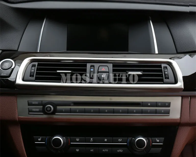 

For BMW 5 Series F10 F11 Inner Centre Console Air Vent Outlet Cover 2011-2016 1pcs Car Accessories Interior Car Decor Car Trim