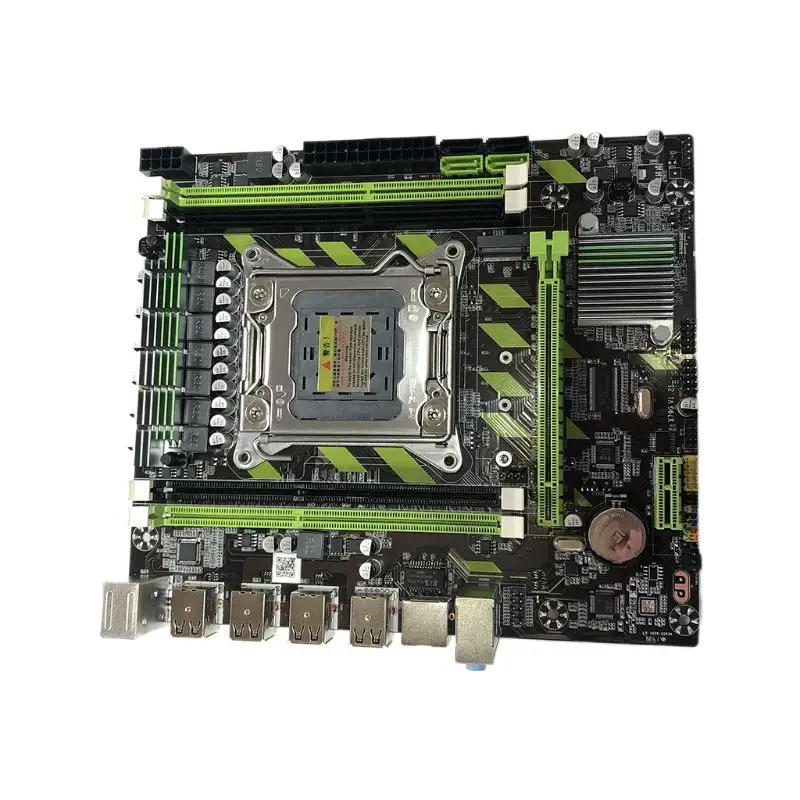 Материнская плата X79G Turbo LGA2011 материнская E5 2689 CPU 4x8G DDR3 ОЗУ PCI E NVME M.2 SSD память для In