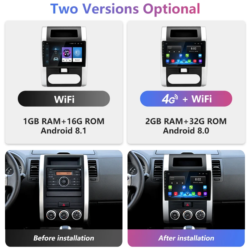 Jansite Android автомобильное радио для Nissan X-Trail XTrail X Trail T32 T31 2008-12 WiFi 4G gps Навигация DVD видео плеер 2 din