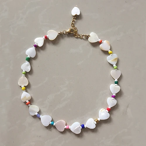 necklace 22 Богемные бусины в стиле бохо многослойное массивное ожерелье для женщин joyeria neckless стимпанк joias emo kolye erkek пентаграмма большое ожерелье - Окраска металла: necklace 22