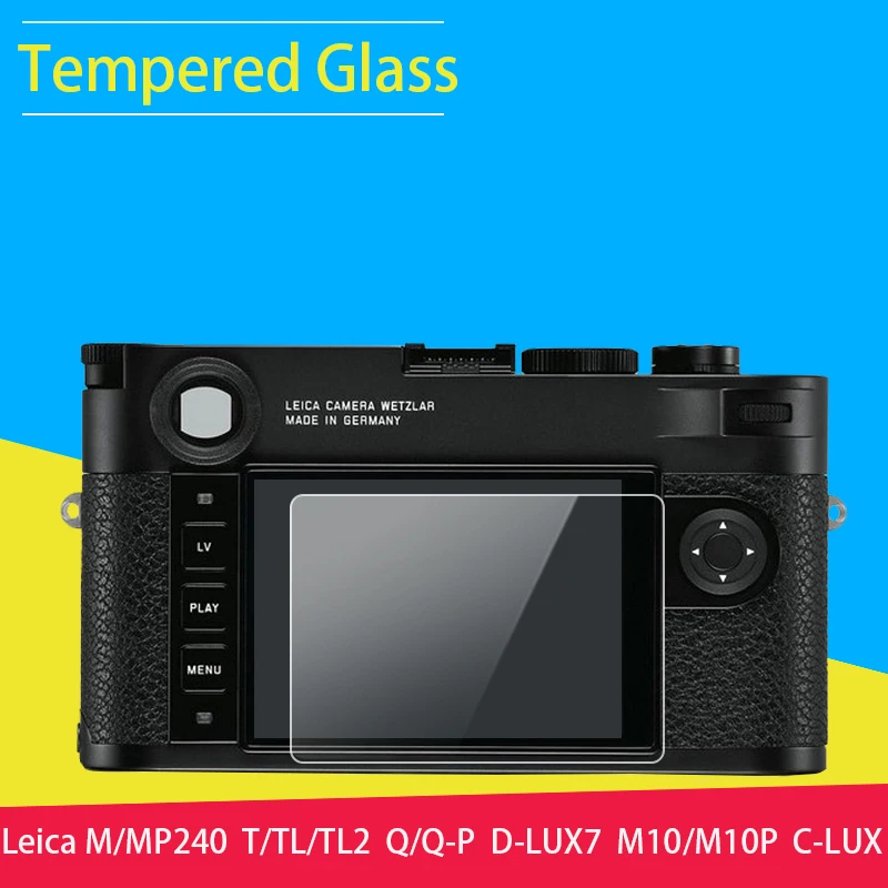 BIZOE закаленное Стекло Экран протектор для Leica M LM объектив MP240 T/TL/TL2 Q/Q P D LUX7 C LUX