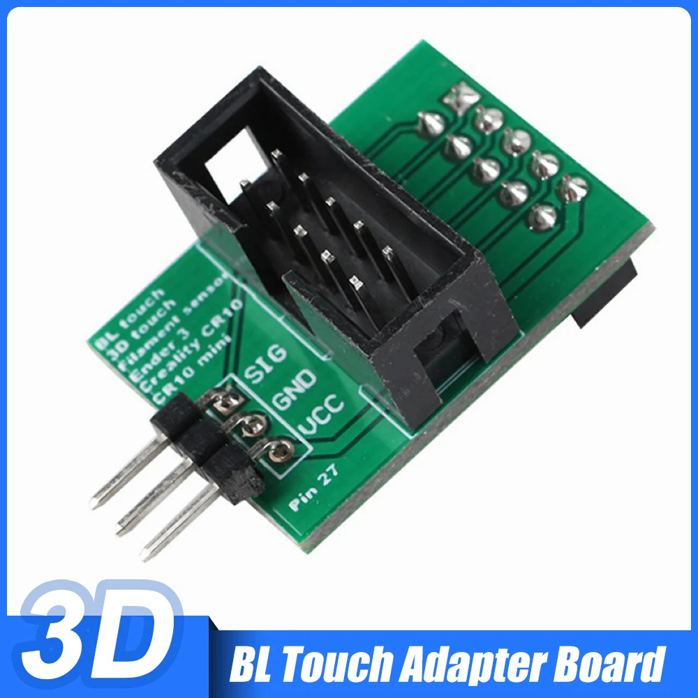 

Joining Plate Wider Power Channel Pin 27 Board Adapter Sensor Green BL Touch Adapter Board for 3D Printer Accessories