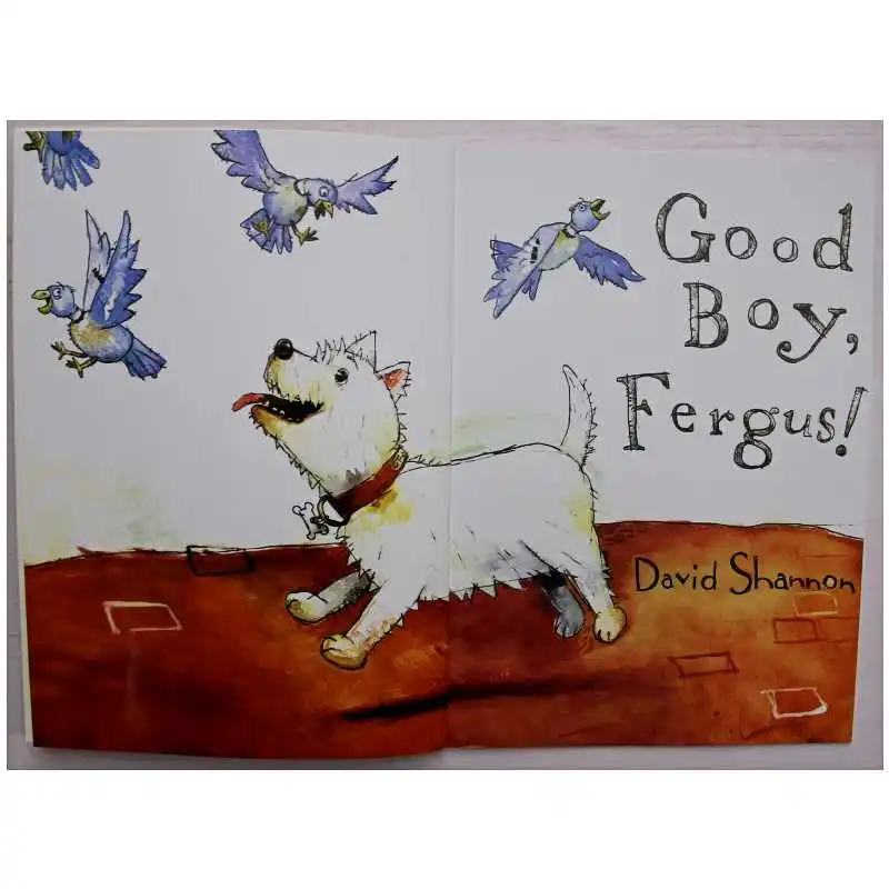 Хороший мальчик Фергус! Обучающая книга с изображениями Дэвида Шеннона | Игрушки