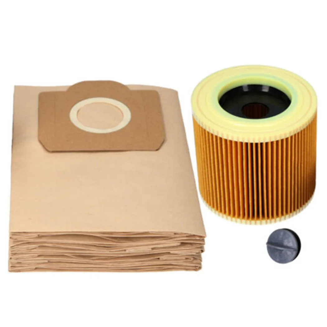 

For KARCHER MV2 MV3 WD2 WD3 Dust Bags Filter Replacement Vacuum Cleaner Bag Accessory Durable Sale