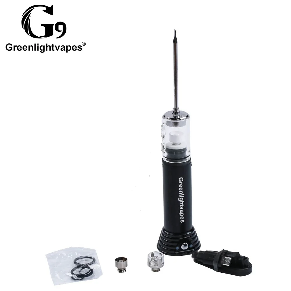 Greenlightvapes G9 мини HEnail Dab приглушенной видеосъемки Ti/Керамика/кварцевая тарелка