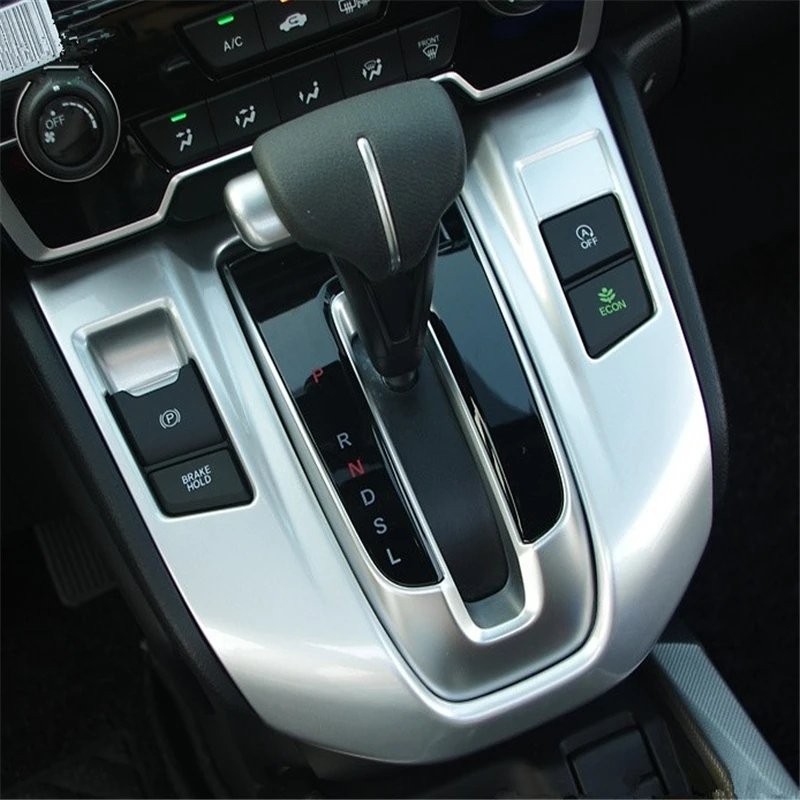 

WELKINRY Автомобильная крышка для Honda CR-V CRV 2017 2018 ABS пластиковая рукоятка рычаг переключения передач Базовая подставка отделка