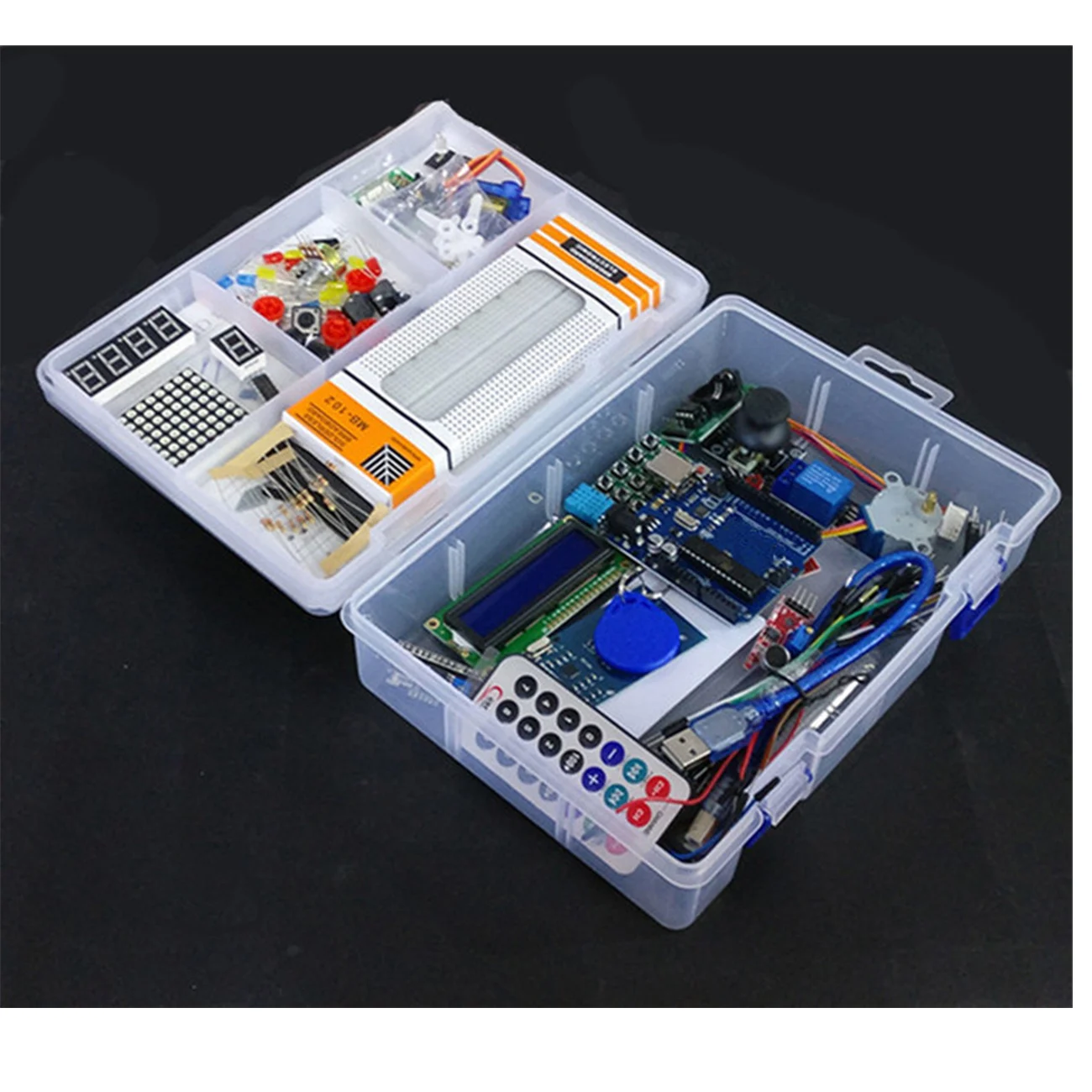 Atmega16u2 Обновленная версия стартовый комплект для Arduino UNO R3 RFID макетная плата обучающий комплект с розничной коробкой - Цвет: Atmega16u2
