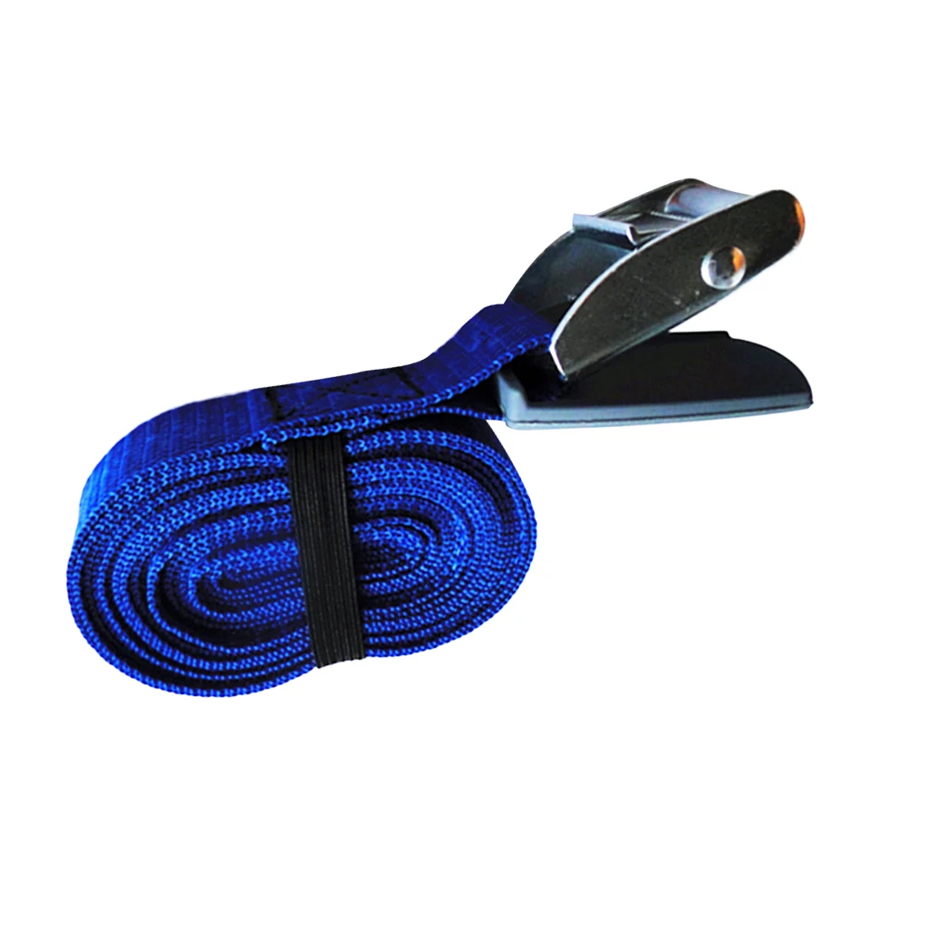 Каяк галстук вниз ремень ресниц тесьма с металлической пряжкой камеры для доски