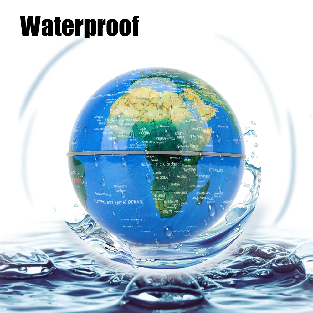 floating magnetic levitation globe led world map electronic antigravity lamp novelty ball light home decoration birthday gifts free global shipping