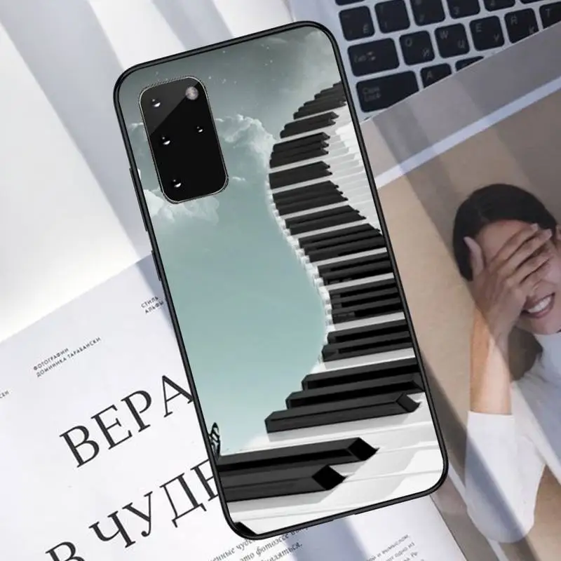 

Popular Piano Instruments Phone Case For Samsung A40 A31 A50 A51 A71 A20E A20S S8 S9 S10 S20 Plus note 20 ultra