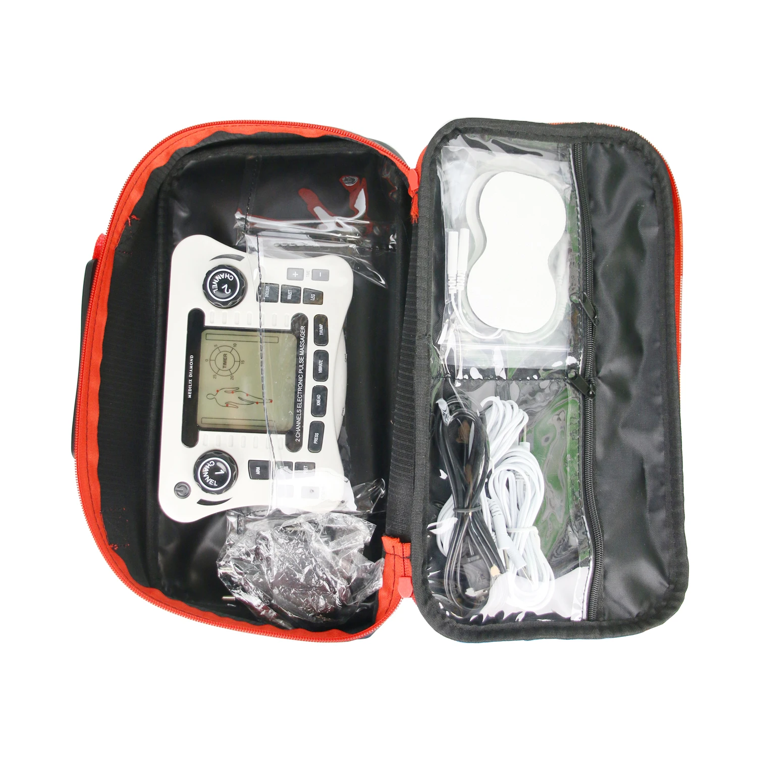 Электрический стимулятор тела 308B двойной импульсный цифровой терапевтический