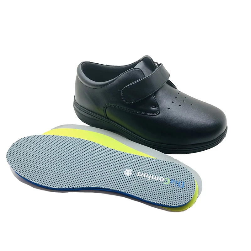 

DiaComfort Summer Spring Breathable Wind Man's Diabetic Shoes Diabetes Male Sandals Designer Rubber EVA Black Hot Sale