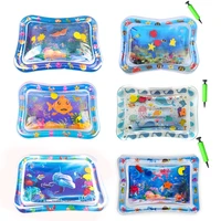 baby water play mat safety inflatable cushion infant bathing toys water floating pad play mat for children early developing toys