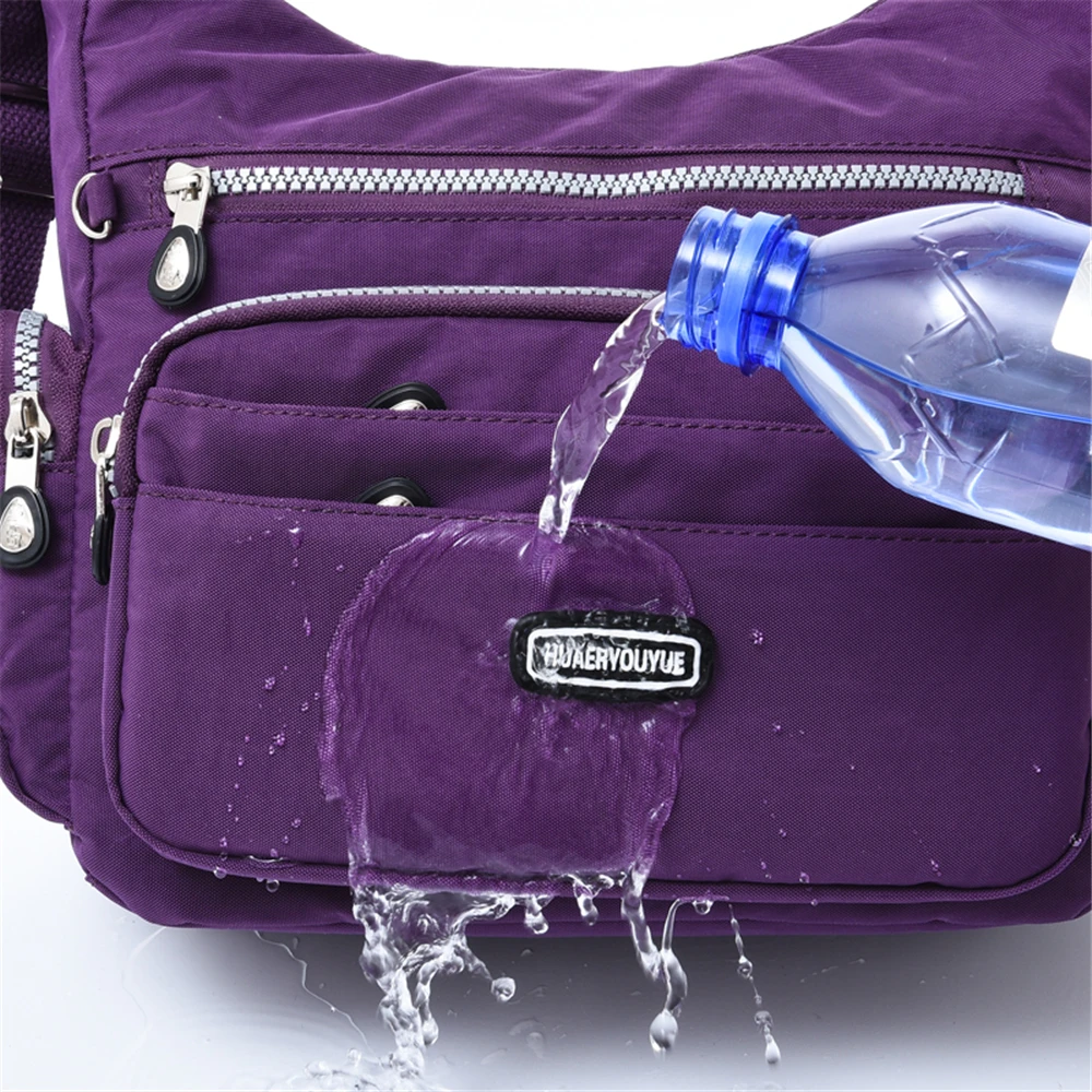 Bags For Women 2020 Femme Large Capacity Nylon Shoulder Bag Waterproof Elegant Daily Shopping Handbag Crossbody Messenger | Багаж и сумки
