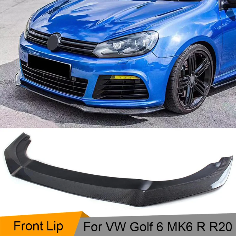 Спойлер для переднего бампера автомобиля Volkswagen VW Golf 6 VI MK6 R20 R хэтчбек 2 двери 2012-2014