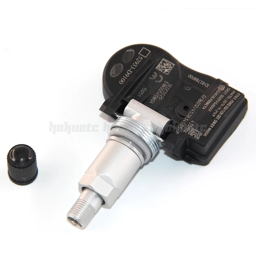 Датчик контроля давления в шинах 52933-D4100 433 МГц TPMS для Hyundai Kia NIRO Optima Sportage Sorento Genesis