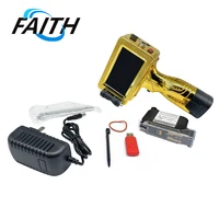 faith 25 4mm variable qr bar batch code date number logo expiry date label portable hand jet handheld thermal inkjet printer