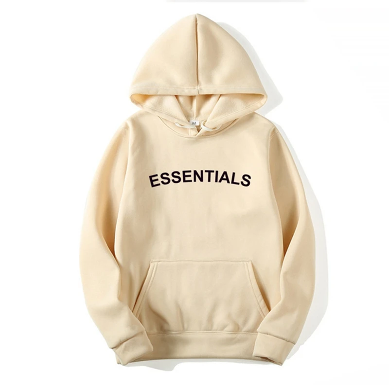 

Hoodies Black ESSENTIALS 2021 New Style Printing Hoodie Spring Autumn Winter Sweatshirts Casual Pullovers Fashion Trend
