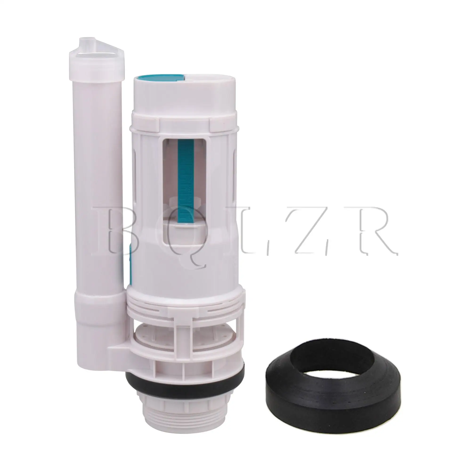 

BQLZR фитинги для туалета, цистерна, кнопка, клапан, двойной смыв, 8,27 дюйма, высота цистерны, смыв, набор деталей, аксессуары, диаметр 2,11 дюйма