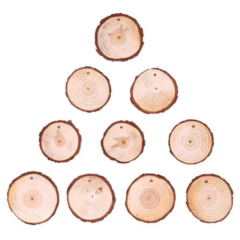 10 шт./компл. &quotсделай сам&quot выращиваемого на древесном бревне ломтики