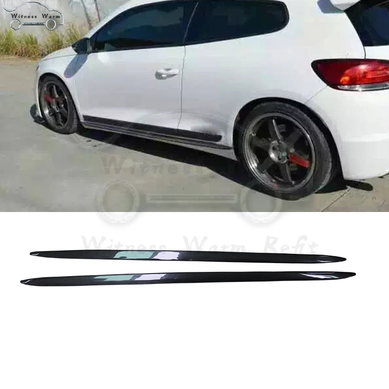 Юбка-бампер из углеродного волокна с боковыми губами фартук комплект юбки для