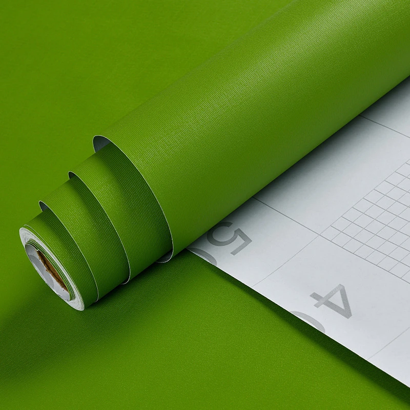 Однотонные водонепроницаемые обои 100x60 см из ПВХ простые современные настенные