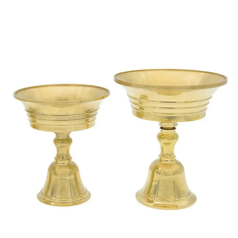 Подсвечник из медного сплава Медный подсвечник орнамент свеча декор вечерние