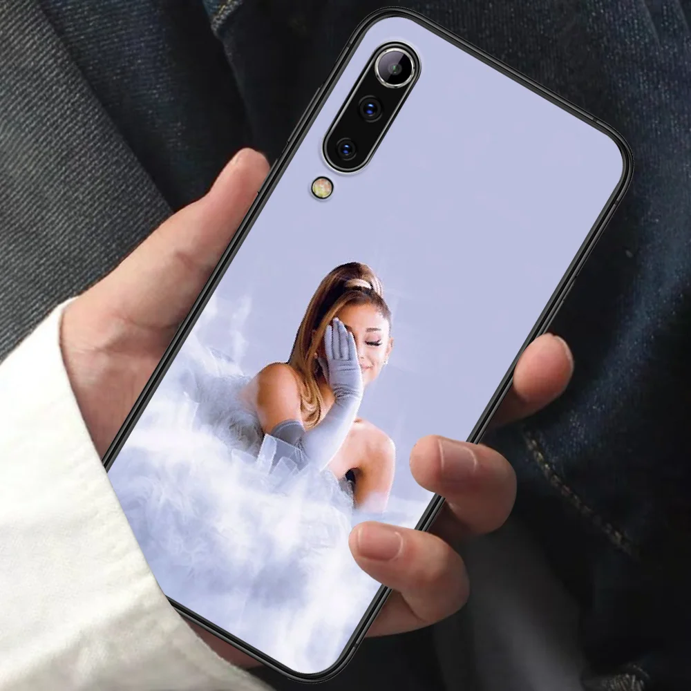 

Ariana Grand Phone Case For XIAOMI MI Note 8 9 T 10 Pro Lite SE A2 A3 POCO X M MAX 2 3 black Funda 3D Bumper Pretty Waterproof