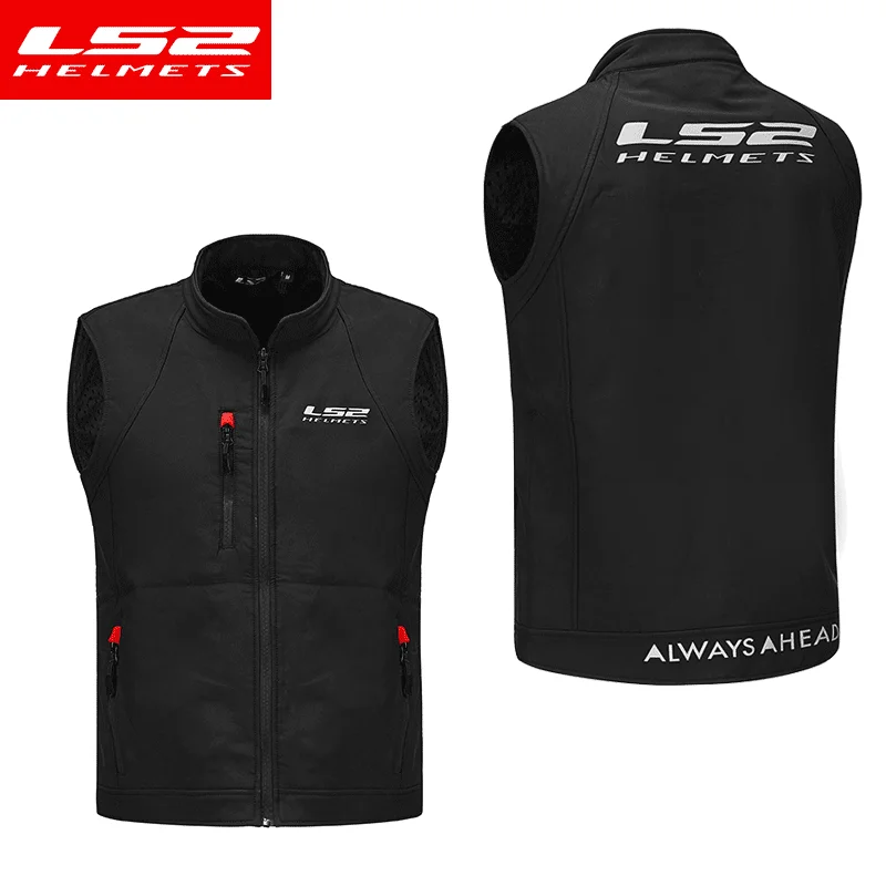 Мужской светоотражающий жилет LS2 всесезонный для езды на мотоцикле теплое и