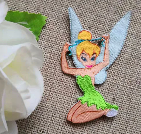 wholesale lot Cartoon fairy iron on patch DIY sewing girl favor 5.5x7cm 2.2x2.8inch | Дом и сад
