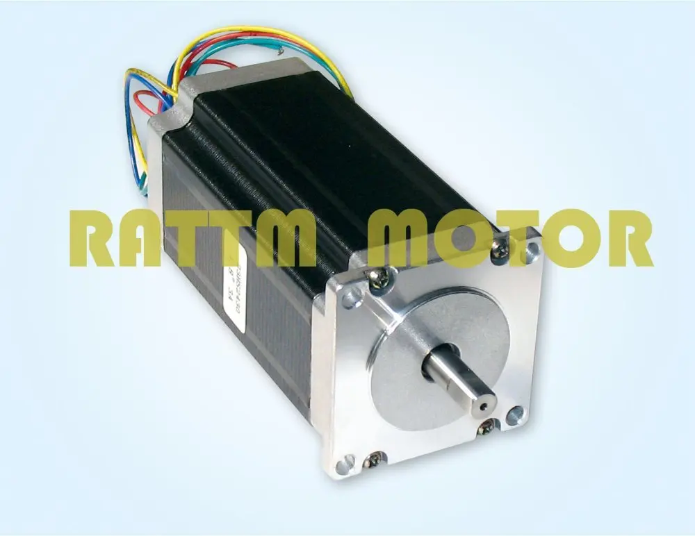Шаговый двигатель NEMA23 425 oz-in/3.0A &amp CW5045 драйвер 256 microstep и A ток 50V/DC ЧПУ комплект 3