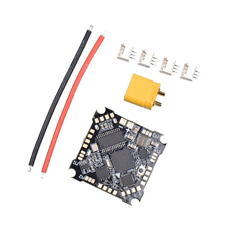 

for Whoop UAV FPV Racing SH50A F4 OSD 2-3S Flight Controller with 5V BEC Output Built-in 5A BLheli S 4In1 Brushless ESC