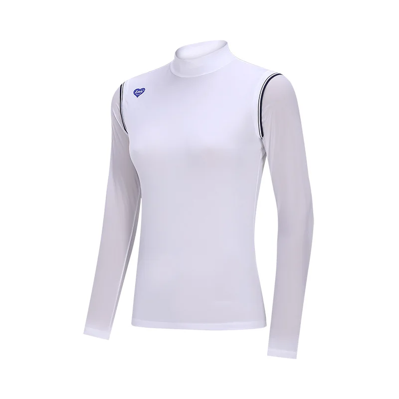 

Футболка для гольфа Chivalric, белая, быстросохнущая, для спорта и отдыха