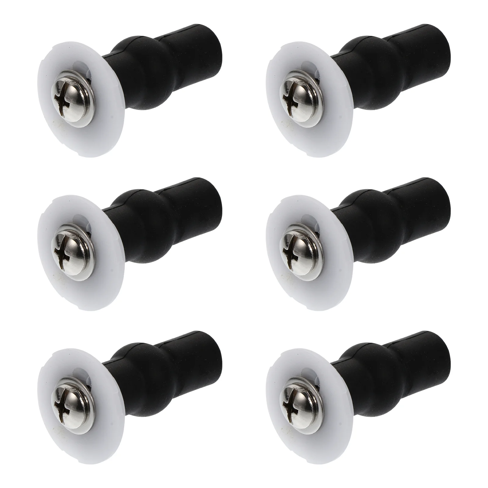 6pcs Toilet Seat Hinges Screws Replacement Fixings Expanding Screw | Обустройство дома
