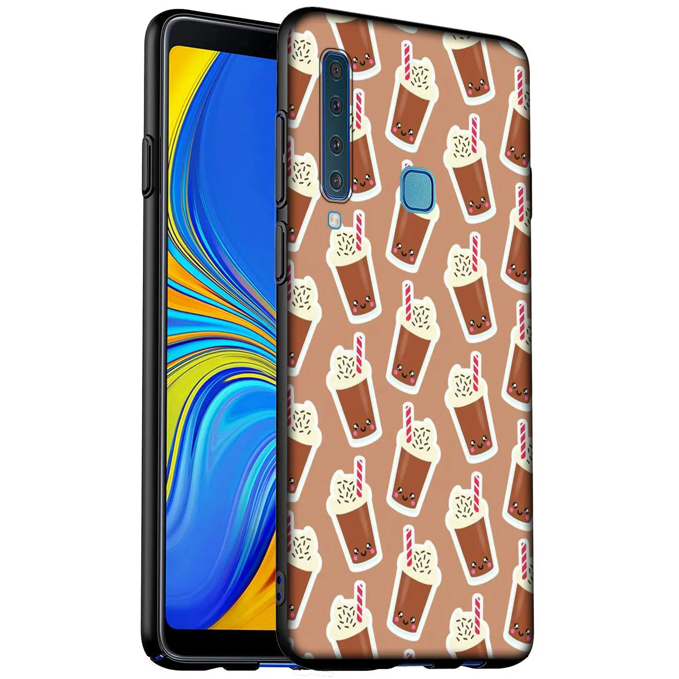 Красивый мягкий силиконовый чехол для телефона Samsung Galaxy A6 A7 A8 A9 2018 A3 A5 2016 2017 Note 9 8 10