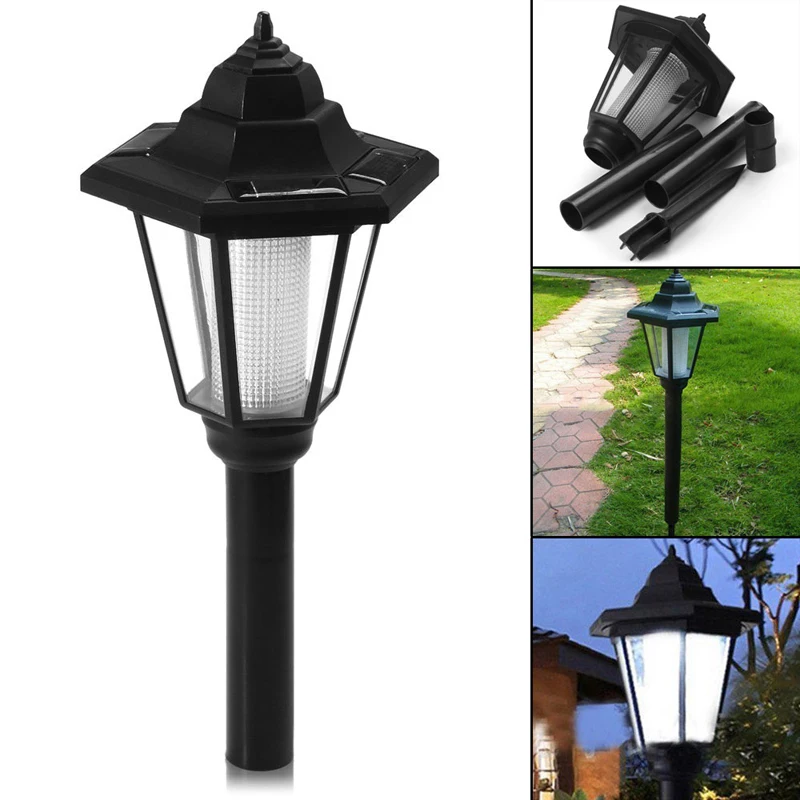 

Solar Power LED Path Way Wall Landscape Mount Garden Fence Outdoor Landscape Decoration Street Light