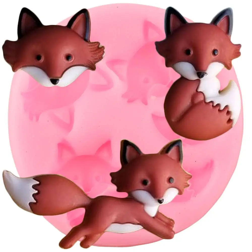 3D милый кот Силиконовые формы шоколадная помадка форма DIY вечерние инструменты для украшения торта украшения для кексов конфеты полимер Глиняное мыло формы
